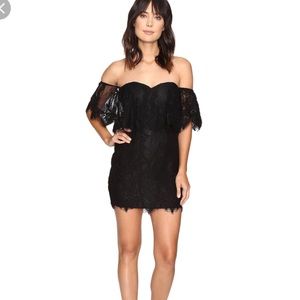 Lovers + Friends lush dress in black